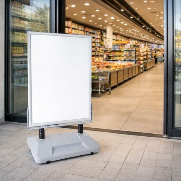 Cavalletto-pubblicitario-100x140-per-esterno-zavorrabile