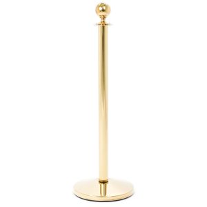 PBS1114-colonnina-segna-percorso-finitura-gold-per-cordone