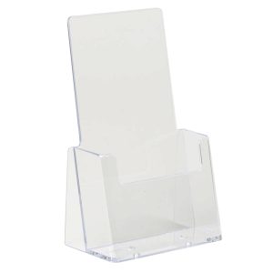 PBS410-espositore-da-banco-porta-depliant-in-plexiglass-trasparente-1-3-A4