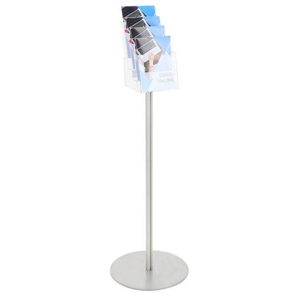PBS50145-espositore-pubblicitario-autoportante-porta-depliant-acrilico-trasparente-4-tasche-A5 PBS50145-espositore-pubblicitario-autoportante-porta-depliant-acrilico-trasparente-4-tasche-A5