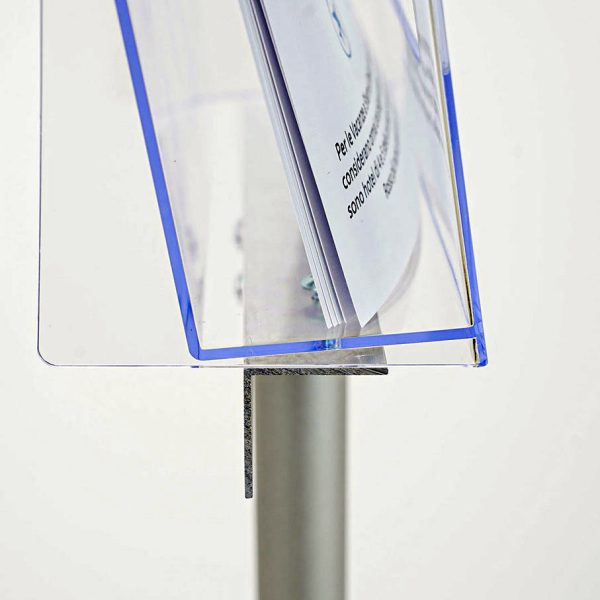 PBS503-tasca-espositore-porta-depliant-A4-catalogo-da-terra-autoportante-tasche-plexi