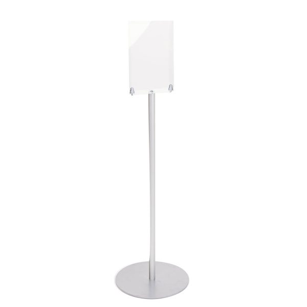 PBS505ZD-porta-avvisi-A4-in-plexiglass-da-terra-verticale