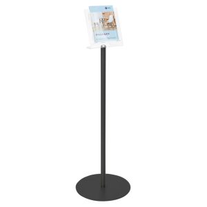 PBSLV09-porta-depliant-nero-con-tasca-a5-inclinata
